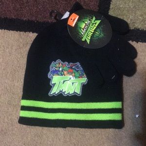 🐾Turtles hat and glove set🐾